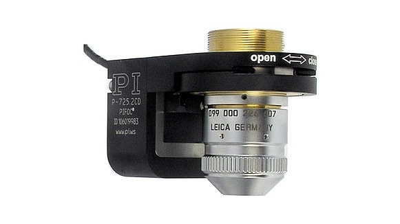 P-725 Piezo Z-Scanner for Microscope Objectives