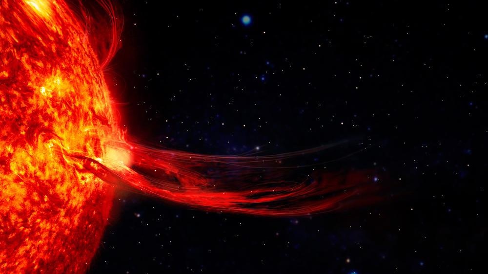 solar storm, lasers, extreme plasma, universe