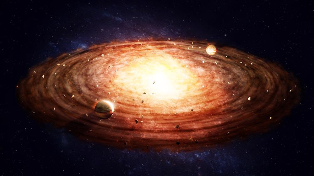 solar system, early universe