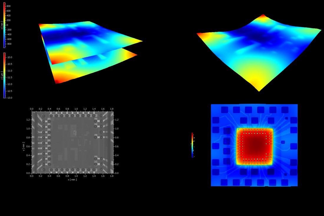 Flexible Electronics Characterization via Optician and Non-Destructive 3D Measurements