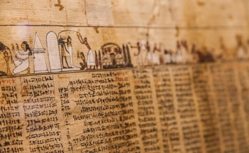 Combining Microscopy and Spectroscopy to Analyze Ancient Egyptian Papyrus