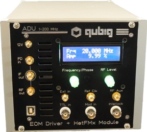 Advanced Driver Unit for Resonant EOMs from Qubig