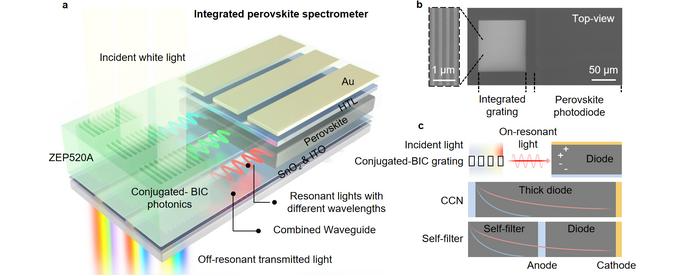 Solution-Processable Semiconductors Facilitate Platform for Integrated Spectrometers