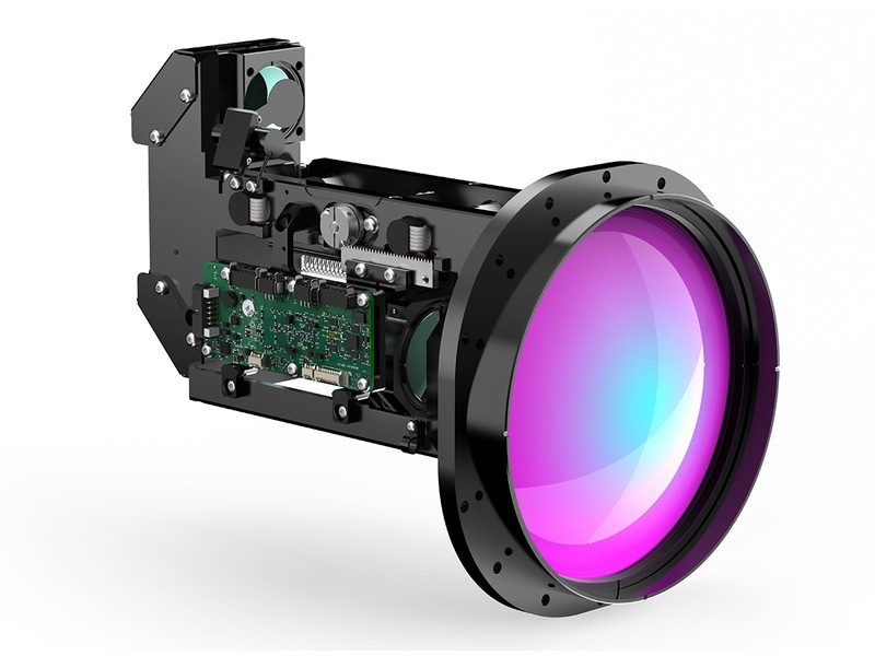 MKS Announces Ophir® FoldIR 30-450 mm f/3.4  Compact, Folded Optics Zoom Lens for MWIR Cameras