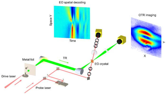 3D Structure of Powerful Laser-Driven Electron Beam Revealed