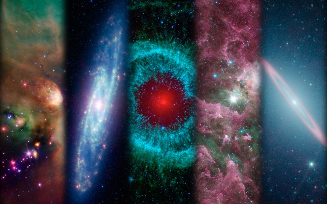 NASA's Spitzer Telescope Commemorates a Decade of Operation in Space
