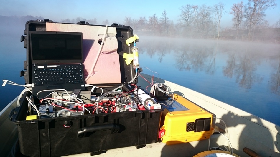 New Portable Mass Spectrometer for Remote Location Gas and Water Sample Analysis