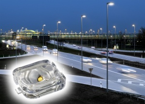 Golden DRAGON Oval Plus LED with Integrated Lens Ideal for Street Lighting Applications