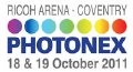 Photonex 2011 - October 18 to 19 at the Ricoh Arena