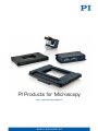 PI Release New Catalog on Precision Motion Control Products for Microscopy