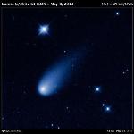 Hubble Captures Swift Motion of Comet ISON Hurtling Toward the Sun