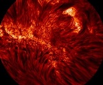New Solar Telescope Reveals Ultrafine Magnetic Loops Rooted on Sun’s Photosphere