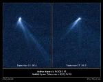 Hubble Space Telescope Reveals Asteroid with Six Comet-Like Tails of Radiating Dust