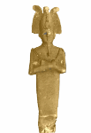 Antique Egyptian Bronze Figurines Examined Non-Invasively with Neutrons