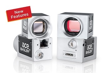 Basler ace – Now with Stacked ROI and PGI for Monochrome Cameras