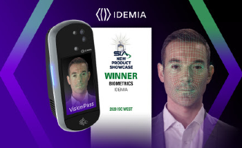 IDEMIA Wins the Security Industry Association (SIA) Award for the Best New Biometric Product for Its VisionPass Advanced Facial Recognition Device