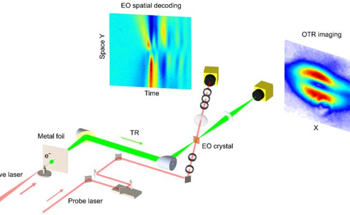 3D Structure of Powerful Laser-Driven Electron Beam Revealed