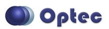 Optec, Inc. logo.