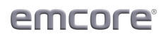 Emcore Corporation logo.